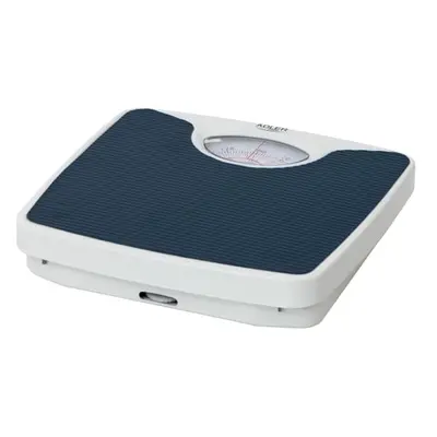 Adler AD 8151B, Mekanisk personvåg, 130 kg, 1 kg, Blå, kg, lb, Torg