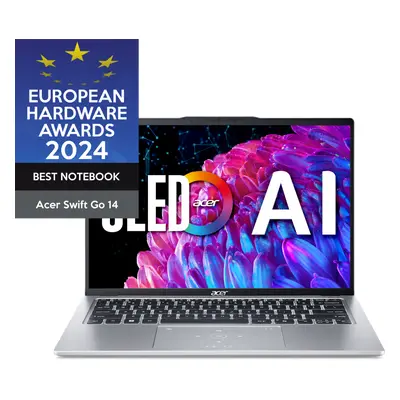Acer Swift Go 14 OLED Ultratunn bärbar dator | SFG14-73 | Silver