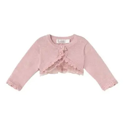 Kappor Mayoral 1308 Rebeca tricot ceremonia recién nacida Rosa