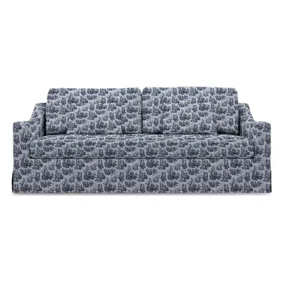IKEA - Överdrag till Färlöv 3-sitssoffa, Dark Blue, BOUCLÉ & TEXTUR - Bemz