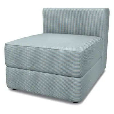 IKEA - Överdrag till Jättebo 1-sitsmodul, Sky Blue, Bomull - Bemz