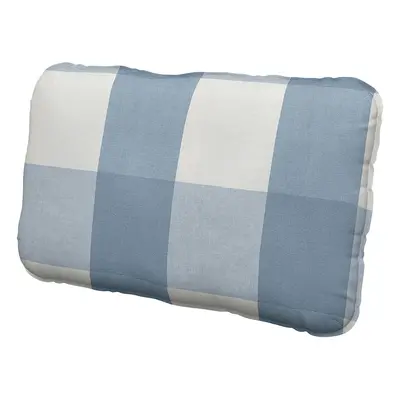 IKEA - Överdrag till Vallentuna Ryggplymå 40x75cm, Sky Blue, Linne - Bemz