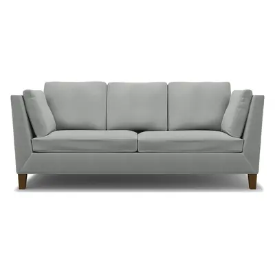 IKEA - Överdrag till Stockholm 3-sitssoffa, Silver Grey, Bomull - Bemz