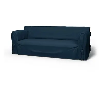 IKEA - Överdrag Multi Fit till 3-sitssoffa, Midnight, Sammet - Bemz