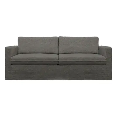 IKEA - Överdrag till Karlstad 3-sitssoffa, Taupe, BOUCLÉ & TEXTUR - Bemz