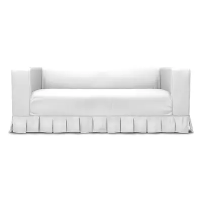 IKEA - Överdrag till Klippan 2-sitssoffa, Absolute White, Linne - Bemz