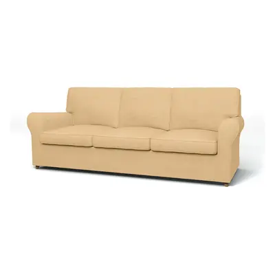 IKEA - Överdrag till Ängby 3-sitssoffa, Sun Yellow, Bomull - Bemz