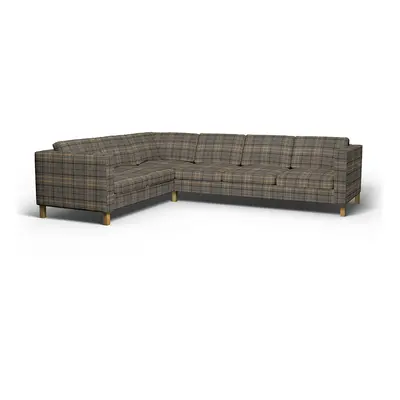IKEA - Överdrag till Karlanda hörnsoffa (2+3), Bark Brown, ULL - Bemz