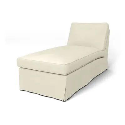 IKEA - Överdrag till Ektorp schäslong, Tofu, Bomull - Bemz