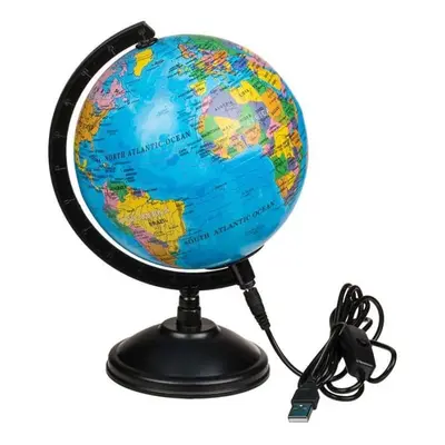 Jordglobslampa / Jordglob LED-Lampa - 15cm