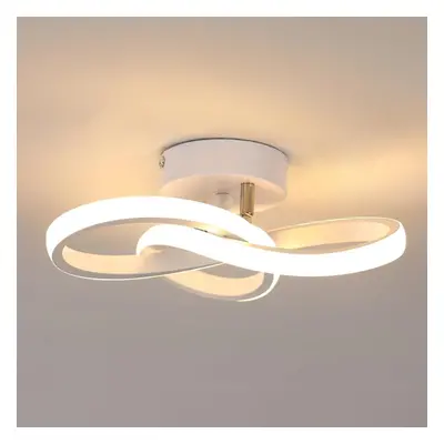 OBOSOE Modern LED-Taklampa 22W, 2500LM, Klöverform, Varmvitt 3000K, 25 cm