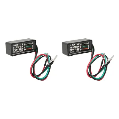 12V 240W DOP-3X blinkerslampa Bärbar kompakt struktur Passar för LED-bilmotorcykel