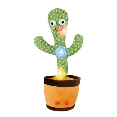Dansande kaktus, pratleksak, upprepar vad du säger, sjunger, dansar, spelar in, LED (120 låtar) 