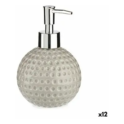 Tvåldispenser Berilo Golf Grå Metall Keramik 300 ml (12 antal)