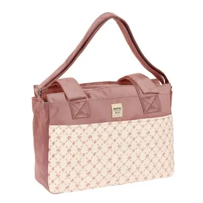 Bag för blöjbyte Safta Marsala Rosa (46 x 26 x 15 cm)