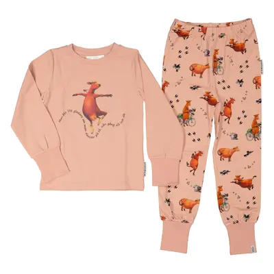 Pyjamas tvådelad Mamma Mu och Kråkan Rosa