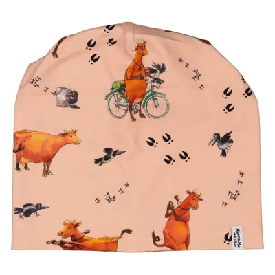 Fleecemössa Mamma Mu och Kråkan Rosa