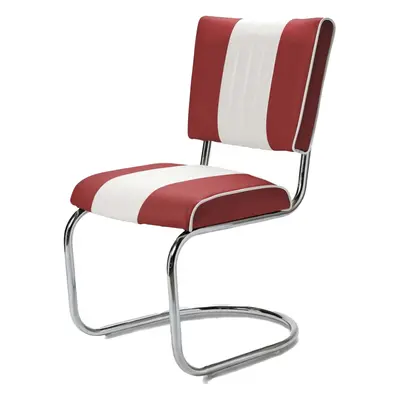 Retro stol swing tvåfärgad /st (Färg: ROSA)