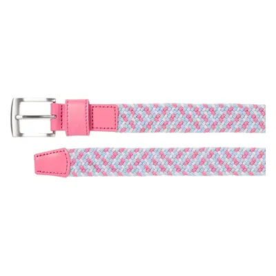 FootJoy Flätat bälte, rosa/blå/vit