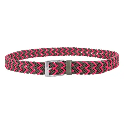 Alberto Bälte damer flätad spets, oliv/rosa