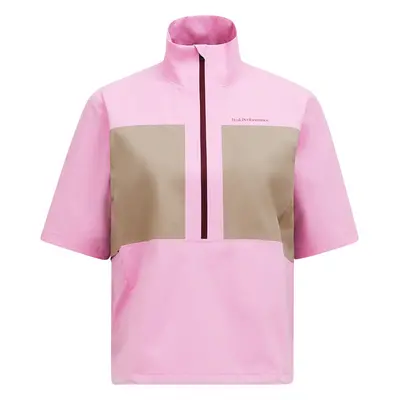 Peak Performance Layer 3L SS Anorak 1/4 Zip, rosa