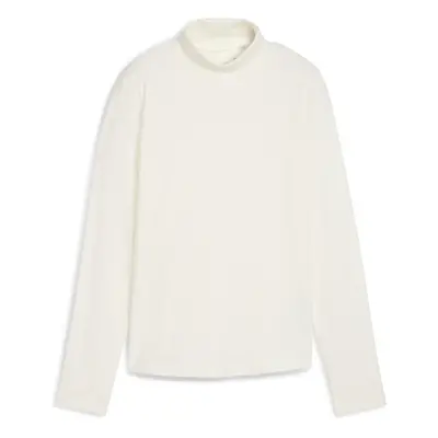 PUMA Charlotte Modalon Long Sleeve Golf Top Women, Sport, Warm White, XL